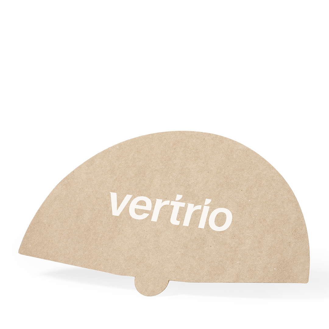 Leque em cartão reciclado 430 g/m² Bilsom