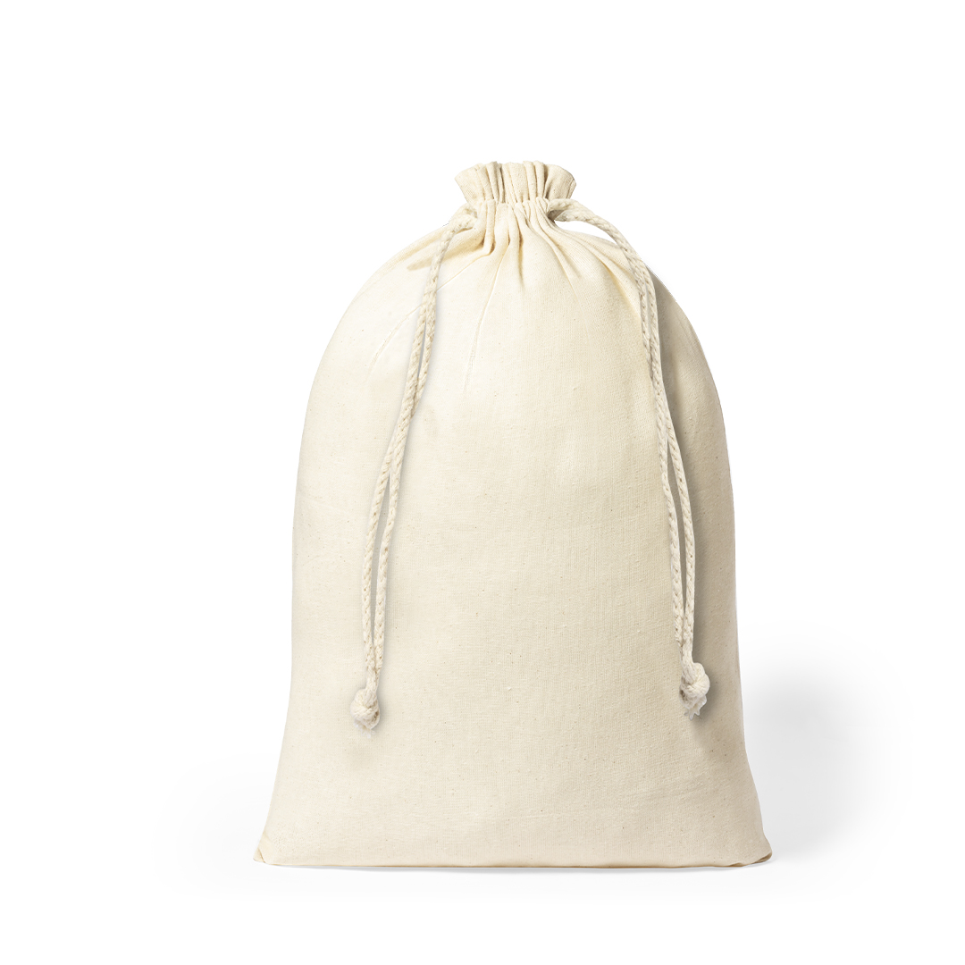 Saco em algodão natural 105 g/m² com cordão Miley
