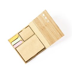 Porta-notas adesivas com capa em bambu Kokil – foto 3