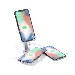 Suporte dobrável com carregador sem fios e power bank Cheviot – foto 3