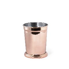 Copo em aço inox 400 ml com acabamento cobre Riberton