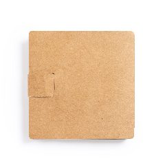 Conjunto para colorir em cartão reciclado com 12 lápis Lauglin – foto 6
