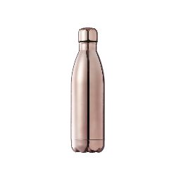 Garrafa em aço inox 790 ml com acabamento cobre Adbel