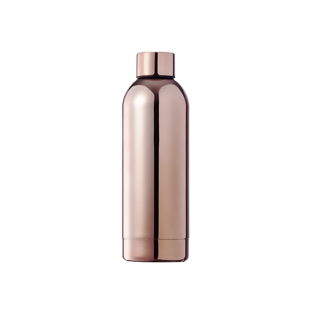 Garrafa em aço inox 750 ml com acabamento cobre Filix