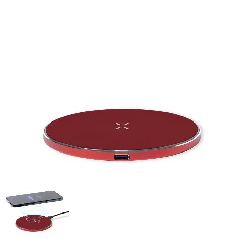 Carregador sem fios 15W em alumínio reciclado Golop