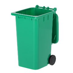Porta-lápis em forma de contentor com rodas Organic – foto 2