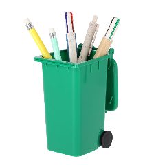 Porta-lápis em forma de contentor com rodas Organic – foto 3