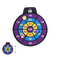 Alvo de tecido com 3 bolas de velcro Kerchak