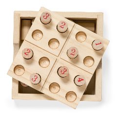Jogo de sudoku em madeira com 16 peças Crested – foto 5