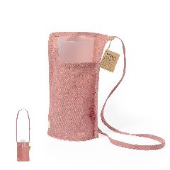 Bolsa porta-tudo em algodão reciclado com alça Wisy