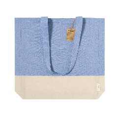 Saco em algodão reciclado 120 g/m² com fole Kauna – foto 4