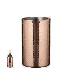 Balde para bebidas 1 l em aço inox acabamento cobre Gibli