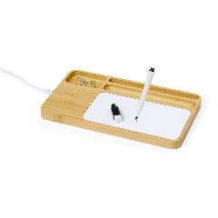 Carregador sem fios 15W com quadro branco e organizador Lautrec – foto 2