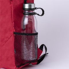 Mochila em RPET 600D com cordão elástico Manet – foto 4