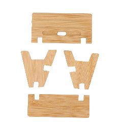 Suporte em bambu em forma de banco com 3 posições Hadam – foto 6