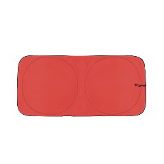 Para-sol dobrável 150 x 70 cm com interior prateado Korent – foto 2