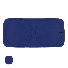 Para-sol dobrável 150 x 70 cm com interior prateado Korent