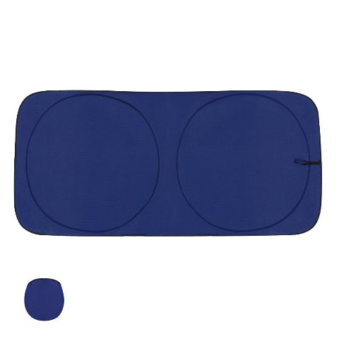 Para-sol dobrável 150 x 70 cm com interior prateado Korent