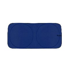 Para-sol dobrável 150 x 70 cm com interior prateado Korent – foto 6