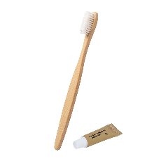 Conjunto dental com escova de bambu e pasta Blarix – foto 2