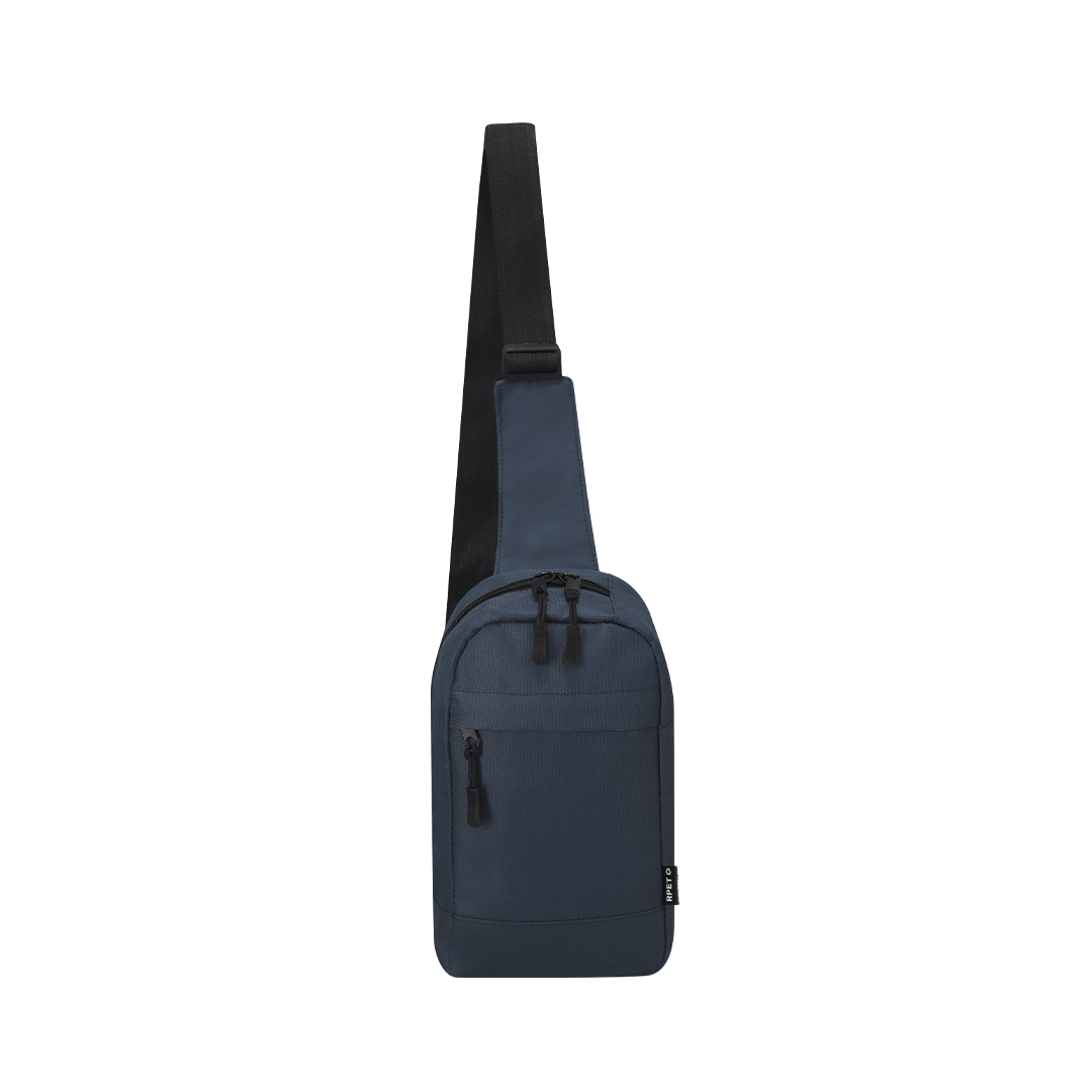 Bolsa a tiracolo em RPET 600D com bolso frontal Palan