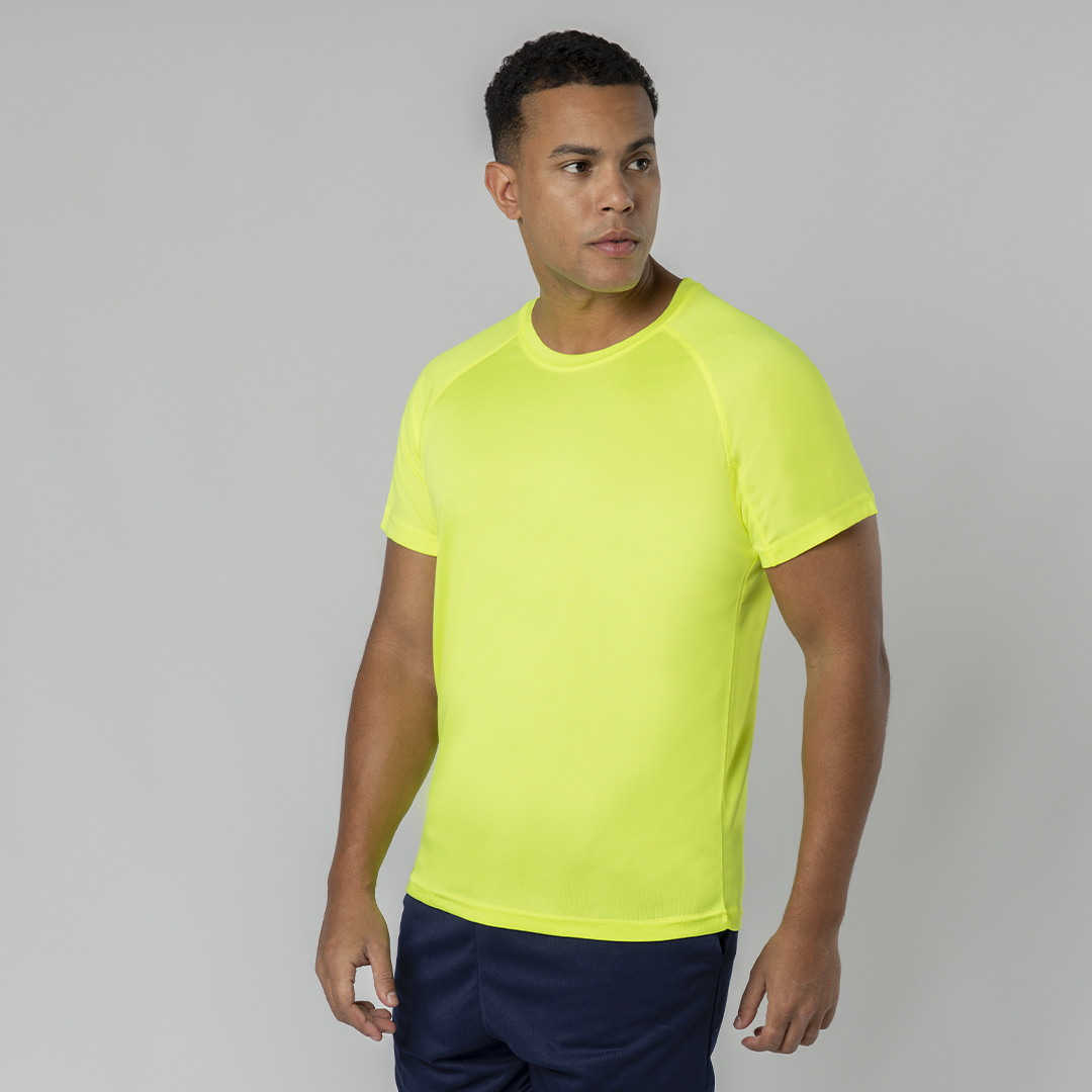 T-shirt técnica de adulto em tecido waffle Cocker