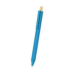 Conjunto caneta e lápis eterno em bambu e palha de trigo Okafor – foto 2