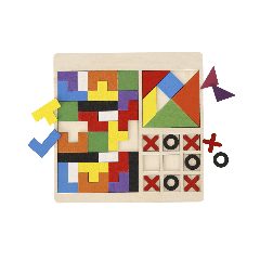 Conjunto de 3 puzzles em madeira para criança Meloxar – foto 2