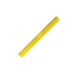 Régua flexível transparente de 30 cm Flexor – foto 2