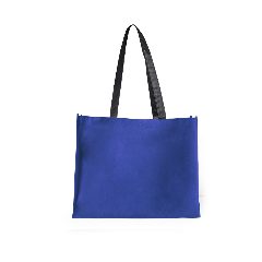 Saco em non-woven 100 g/m² com fole e asas pretas Tucson – foto 7