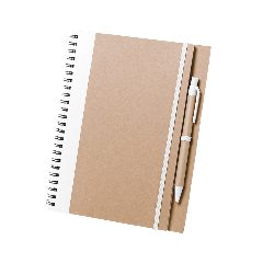 Caderno de argolas bicolor em cartão reciclado Tunel – foto 6