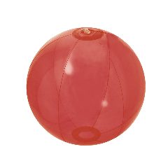 Bola de praia insuflável em PVC transparente Nemon