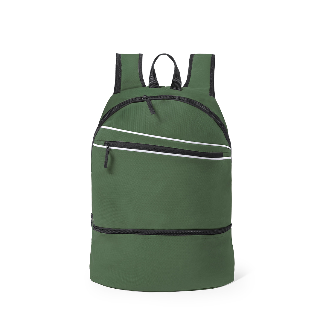 Mochila em 600D com compartimento para calçado Dorian