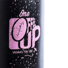 Caneca de cerâmica preta 350 ml para gravação a laser Bafy – foto 3