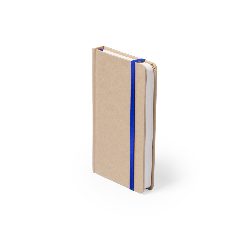 Bloco de notas em cartão reciclado com elástico Bosco