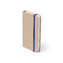 Bloco de notas em cartão reciclado com elástico Bosco – foto 4