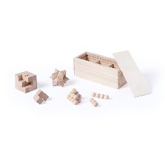 Conjunto de 3 jogos de habilidade em madeira Genium – foto 5