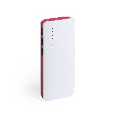 Power bank 10.000 mAh branca com saída USB tripla Kaprin – foto 7