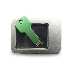 Pen USB 16 GB em forma de chave em alumínio Fixing – foto 4