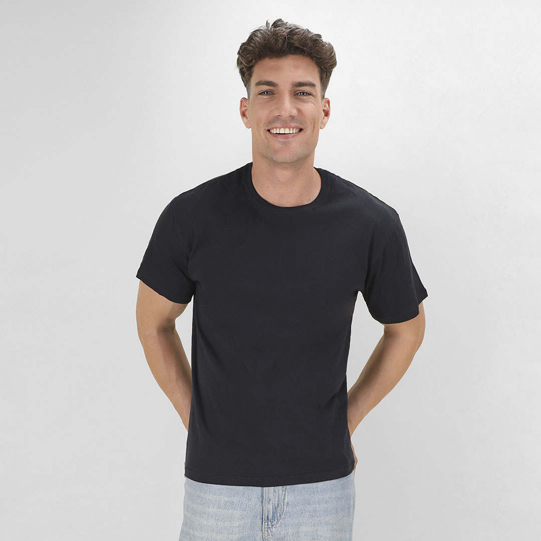 T-shirt de adulto de cor 100% algodão 130 g Keya MC130