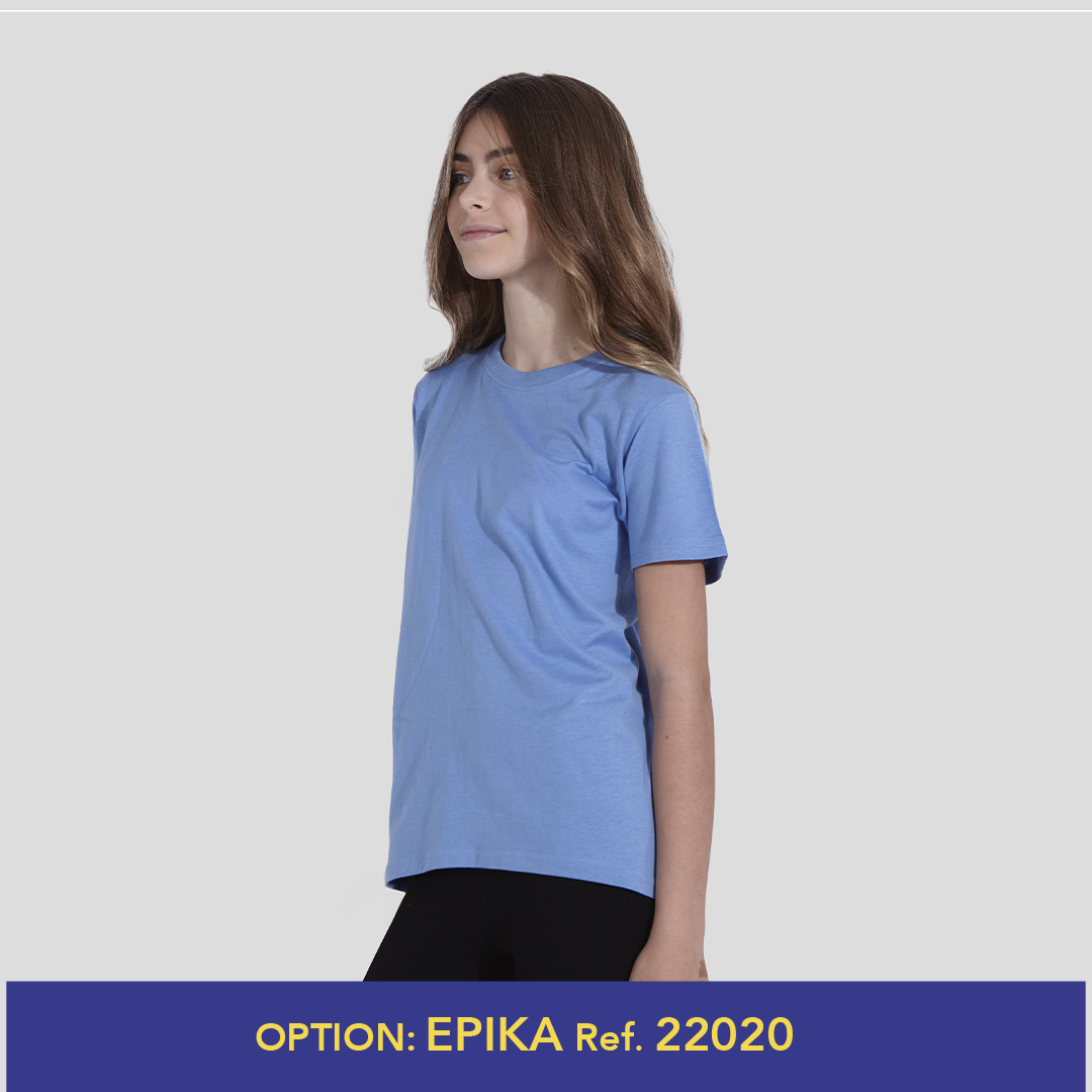 T-shirt de criança de cor 100% algodão 150 g Keya YC150