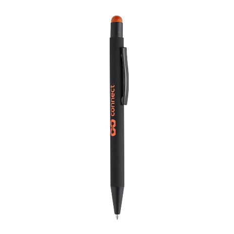 Esferográfica stylus preta para gravação a laser Yaret