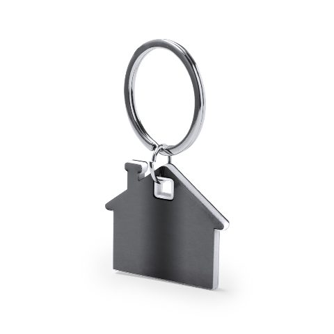 Porta-chaves casa em aço inox Zosin