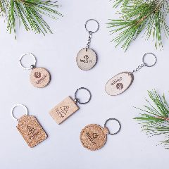 Porta-chaves em cortiça natural Kimbox – foto 6