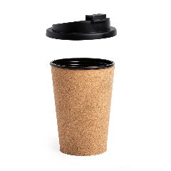 Copo em cortiça 350 ml com tampa Plibun – foto 7