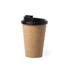 Copo em cortiça 350 ml com tampa Plibun