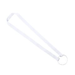 Lanyard porta-copos com fita de poliéster e suporte em silicone Frinly – foto 4