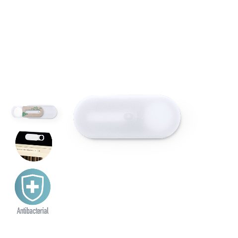 Tapa-webcam antibacteriano com adesivo 3M Hislot