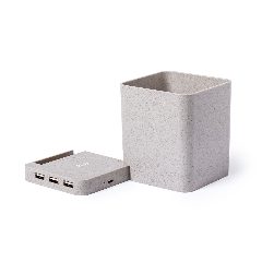 Porta-lápis 4 em 1 com carregador sem fios Dowex – foto 4