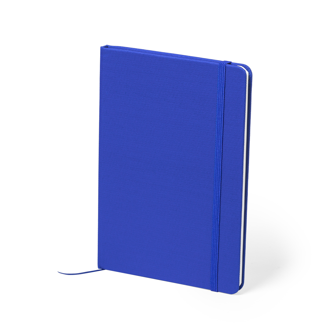 Bloco de notas com capa em RPET 600D Meivax